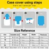 Luggage Cover Stretch Fabric Suitcase Protector Case Graphic Series Baggage Dust Case Cover Suitable 18-32 Inch Suitcase 2