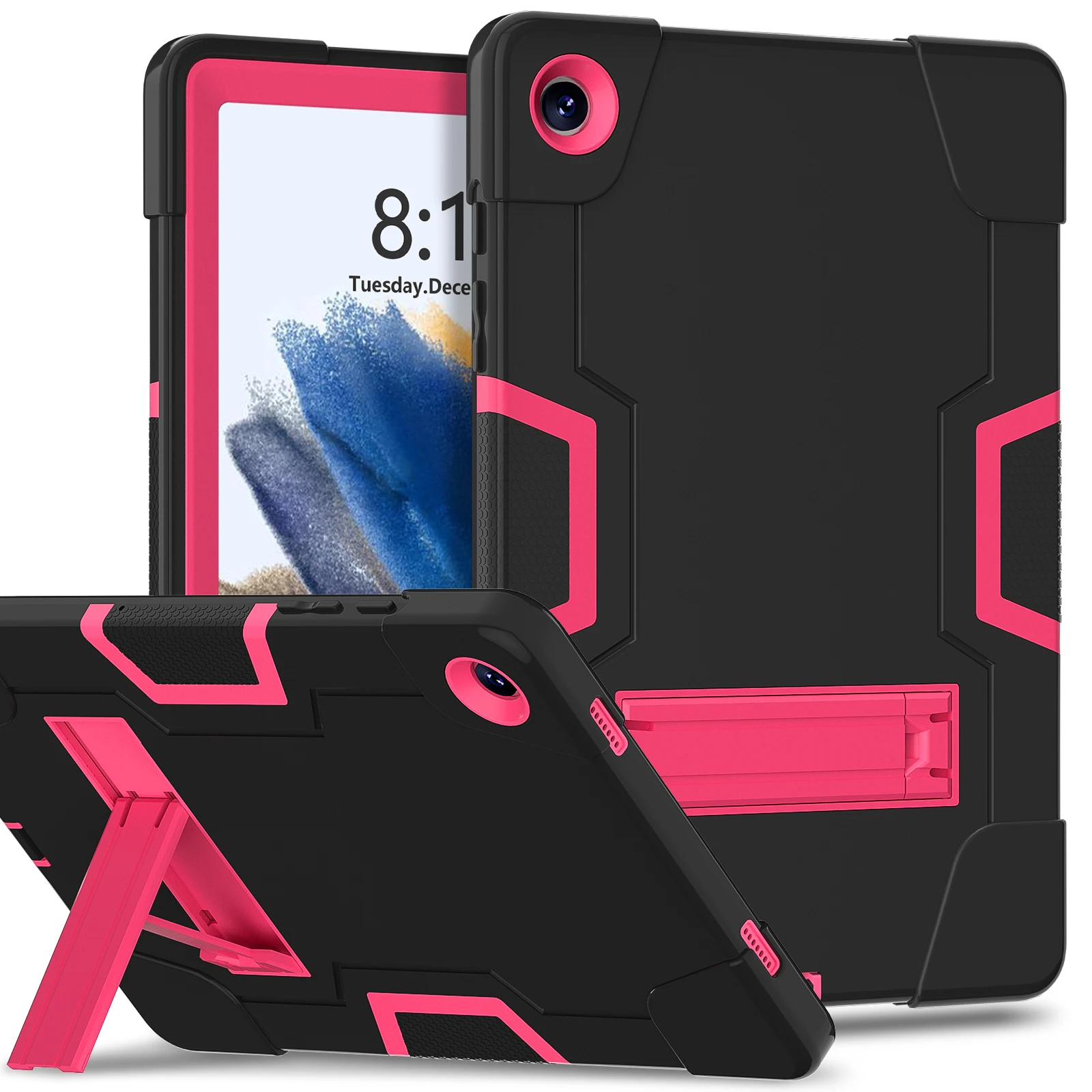 Heavy Duty Rugged Protective Tablet Case with Stand