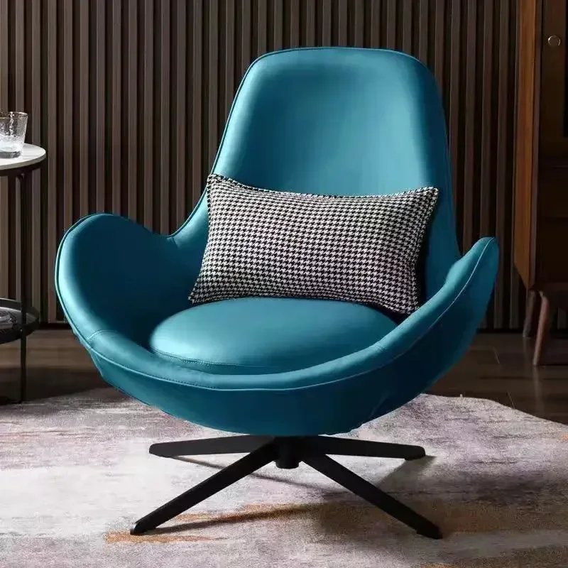 Nordic Sofa Chair Balcony Luxury Rotating Leisure Designer Egg Eggshell Online Celebrity Chaise Lounge