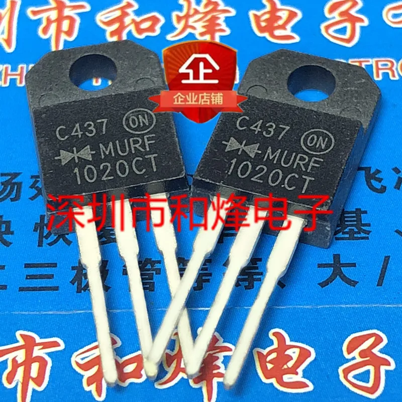 

5 шт.-10 шт. MURF1020CT TO-220F 200V 10A Новый и оригинальный в наличии