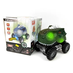 Interactive Electric Tyrannosaurus Rex Dinosaur Toy for Kids - Universal Fun Gift for Boys (Dinosaur Car - L)