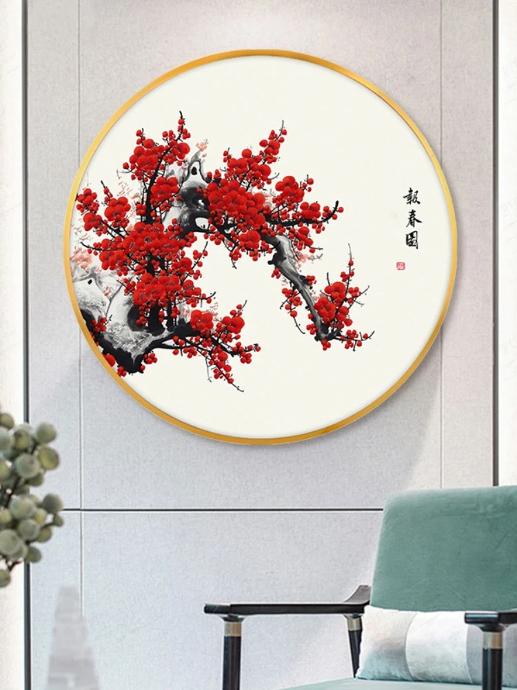 Cross stitch kit handmade Chinese style home cross stitch wall painting hanging painting