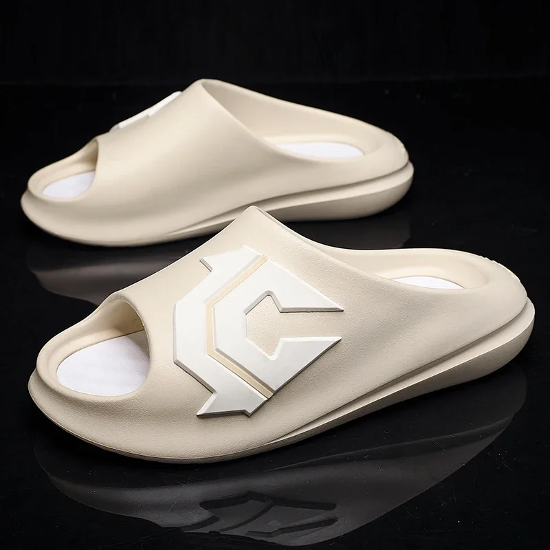 Trendy Men's Fashion Slippers Indoor Home Summer Beach Outdoor Slippers Men's Slipper Platform Slippers Men's Flats