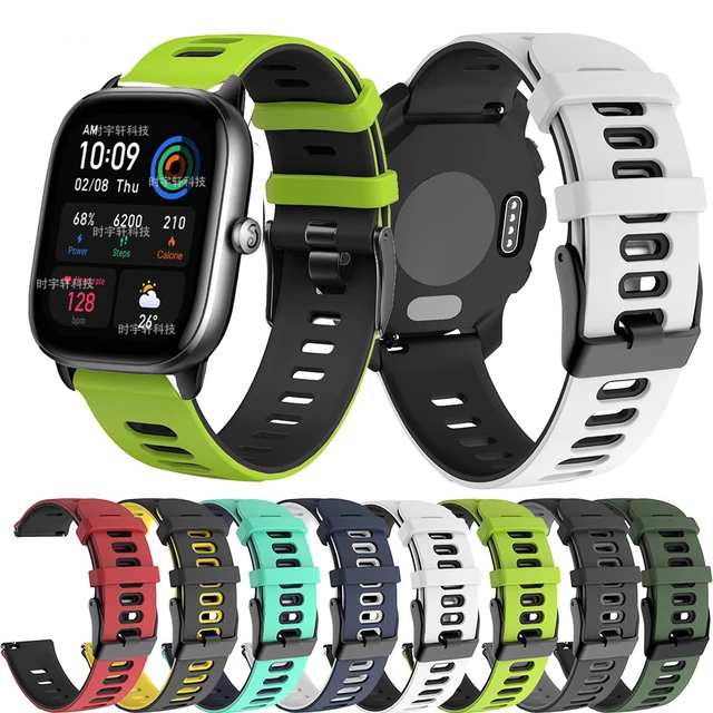 Correa silicona Amazfit GTS 3 (gris) 