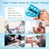 Finger Strengthener Finger Exerciser for Forearm and Hand Strengthener Hand Grip Workout Equipment for Musician Rock Climbing 5