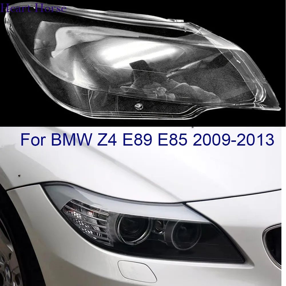 

Для BMW Z4 E85 E89 2009 2010 2011 2012 2013 крышка фары автомобильные передние линзы стеклянные фары прозрачный абажур лампа маски