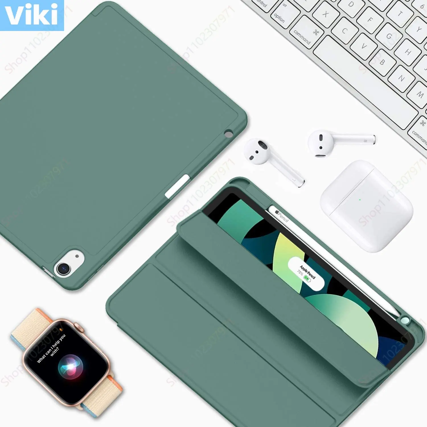 Per Ipad Air 5Th Generation Case /Ipad Air 4Th Gen 10.9 Con Portamatite Funda Ipad 10.2 7 8 9Th Gen Ipad 10Th Air 3 Pro 10.5