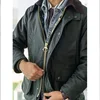 Gddqsdc Vintage Hunting Wax Jacket Men's Casual Bbra Workwear Replica Oil Cloth Jacket Zipper 3