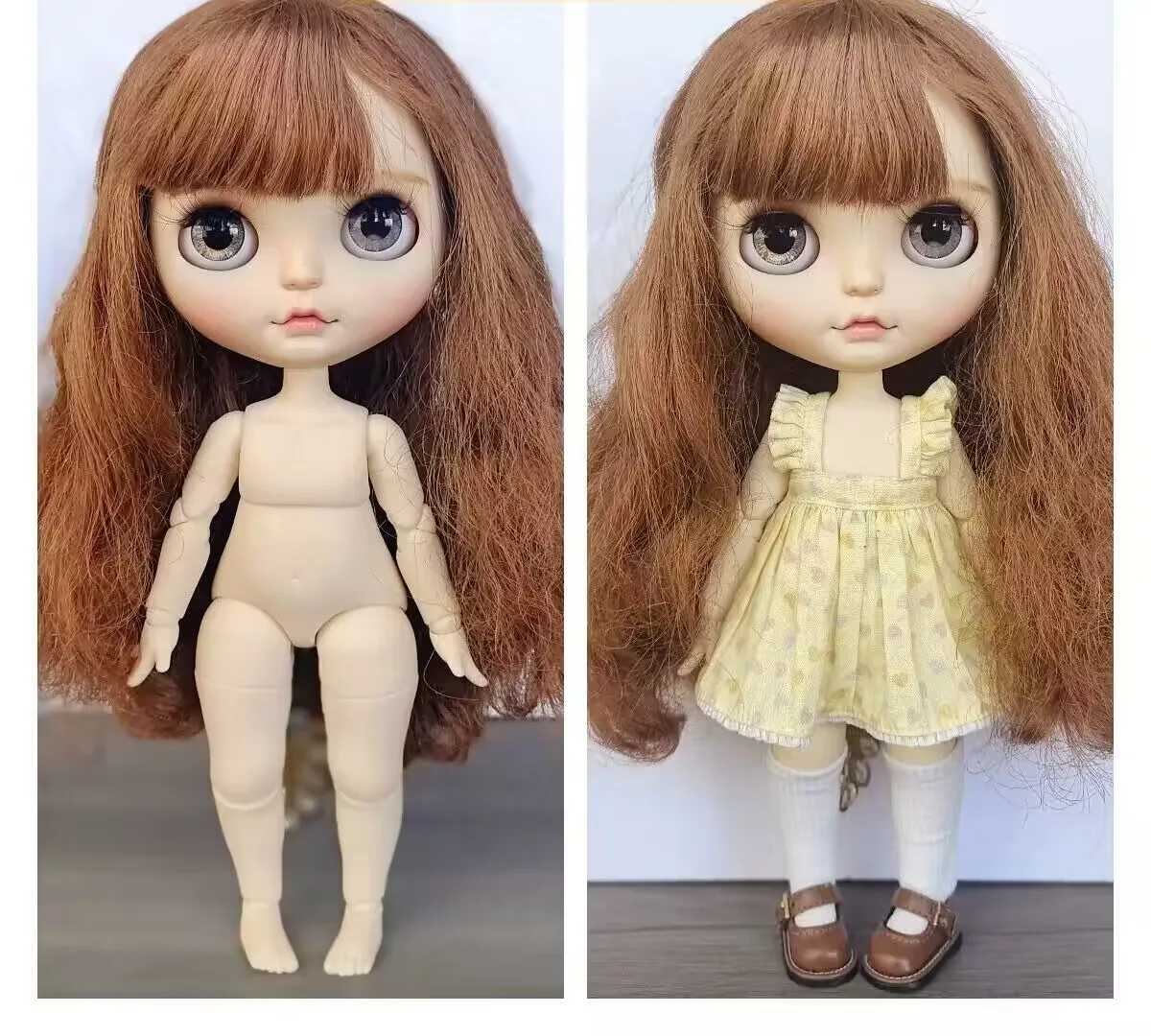 블라이스 인형 STO 인형 바디, 관절 바디, 흰색 피부, 18.5cm 바디 판매