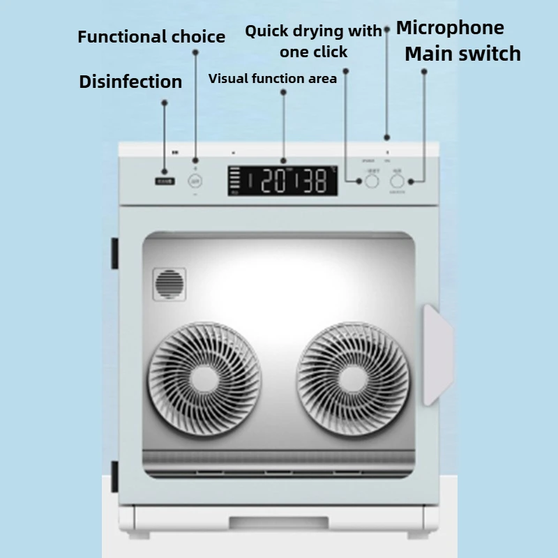 Intelligent Voice Pet Drying Box Cat and Dog Bath Dedicated Pet Automatic Dryer Low Noise and High Efficiency Supplies