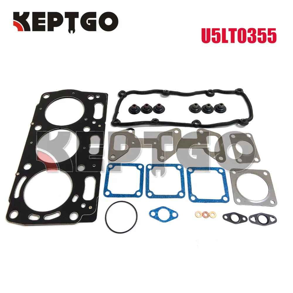 

NEW U5LT0355 Gasket Set For Perkins 1103 DC DE DD DF DG DK DJ 3 Cylinder Diesel Engine 1103C-33 1103C-33T Series