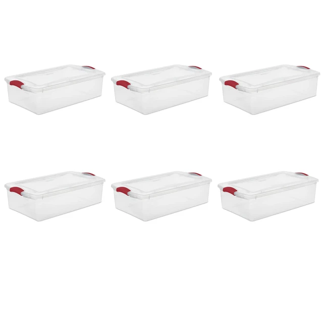 Sterilite Underbed Storage Box 32 Quart