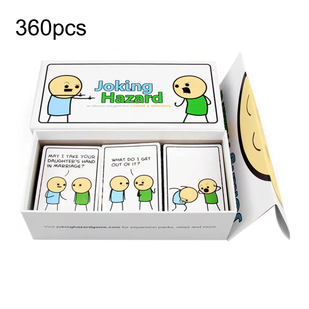Joking Hazard Offensive Card Game Party Ktv Play Cards Game Educational