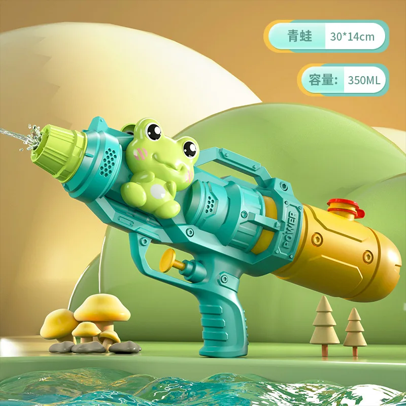 Children's Water Gun Toy Double Nozzle Water Gun Dinosaurs Shark Toy Battle Family Party Game Pool Beach Toys water guns