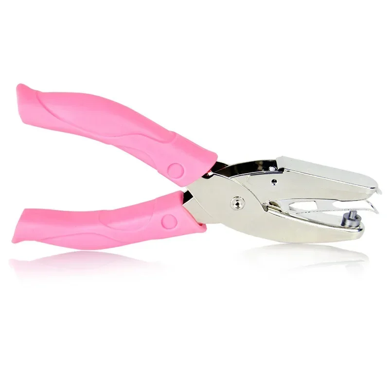 Cute Single Hole Puncher Scrapbooking Paper Punches Kawaii Star Heart Circle Hole Punch DIY Craft Shape Cutter Perforator - 6