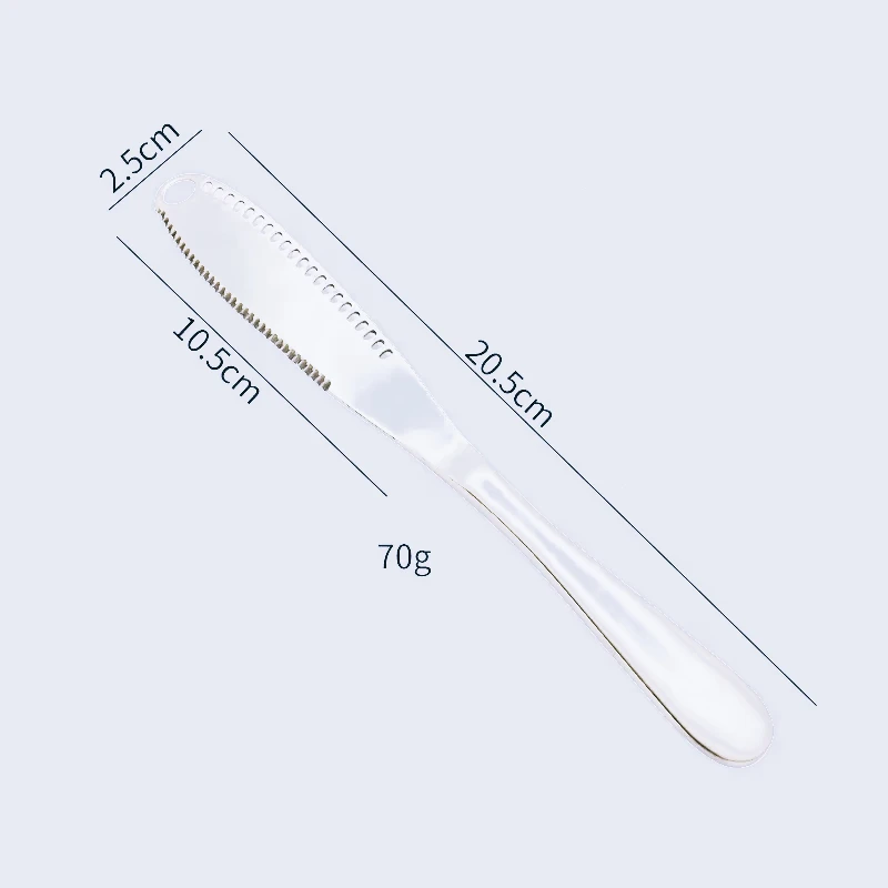 Butter Knife Holes Cheese Dessert Knife Stainless Steel Jam Cutlery Toast Wipe Cream Bread Cheese Cutter Kitchen Tools
