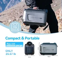 CYBERTAKE S2 Pro Climatiseur portable d'extérieur, refroidissement et chauffage rapides, système de drainage actif, 6 modes de fonctionnement 5