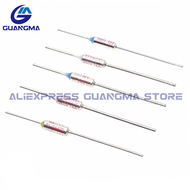 Temperature RY 10A 250V Tf thermal cutoff fuse - Available
