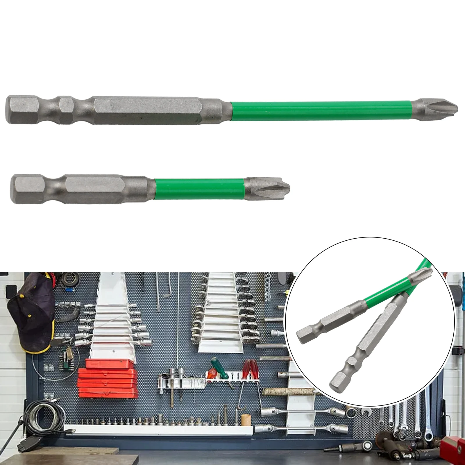 

Magnetic Special Slotted Cross Screwdriver Bit For Electrician FPH2 Alloy Steel For Household Circuit Breakers Switch Repair