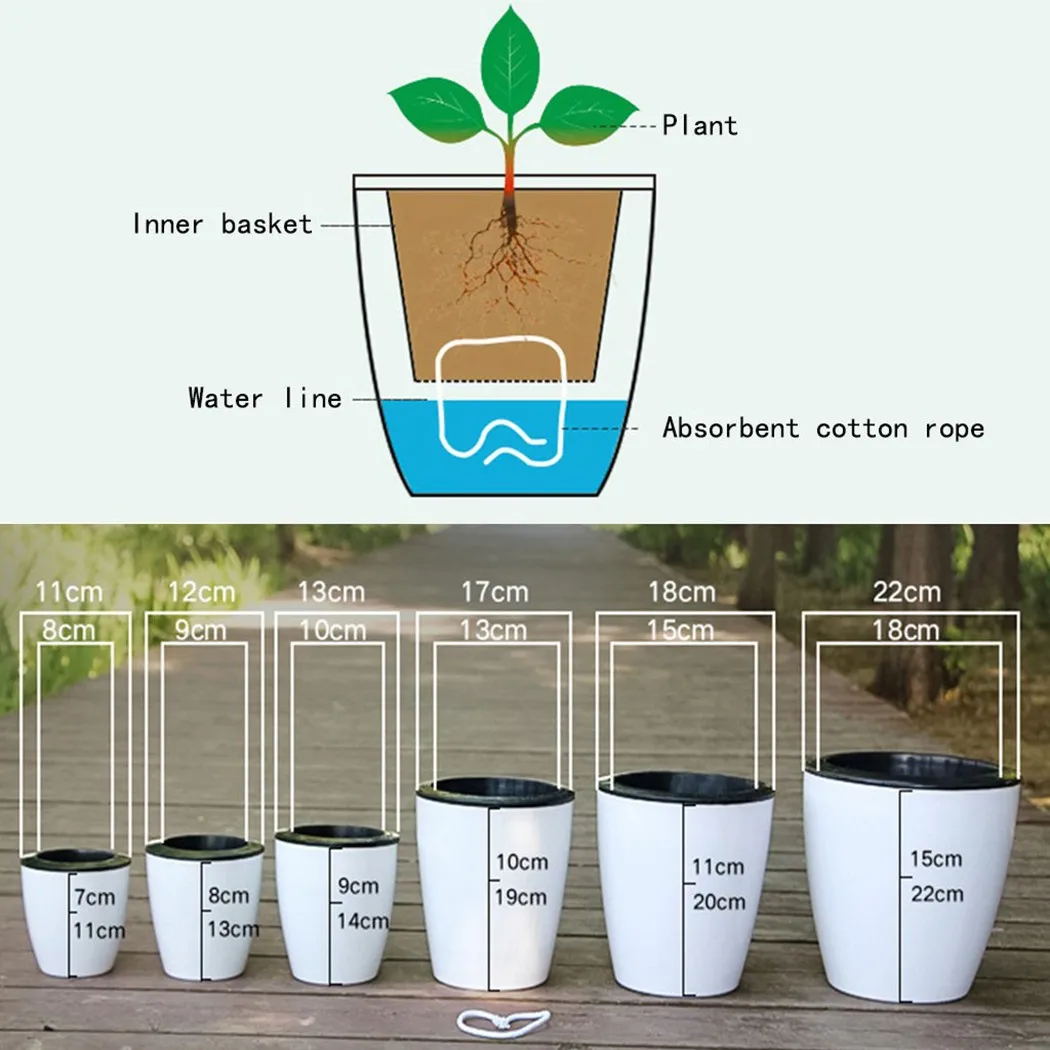 Self-Watering Flowerpot 1