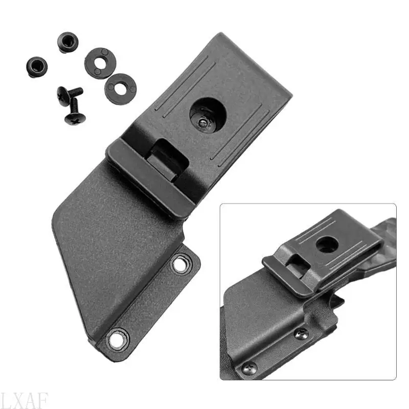 LXAF -Messerscheide Rückenclip für Kydex Scheide mit Clip K Hirt Taillenclip tragen – Detail 9