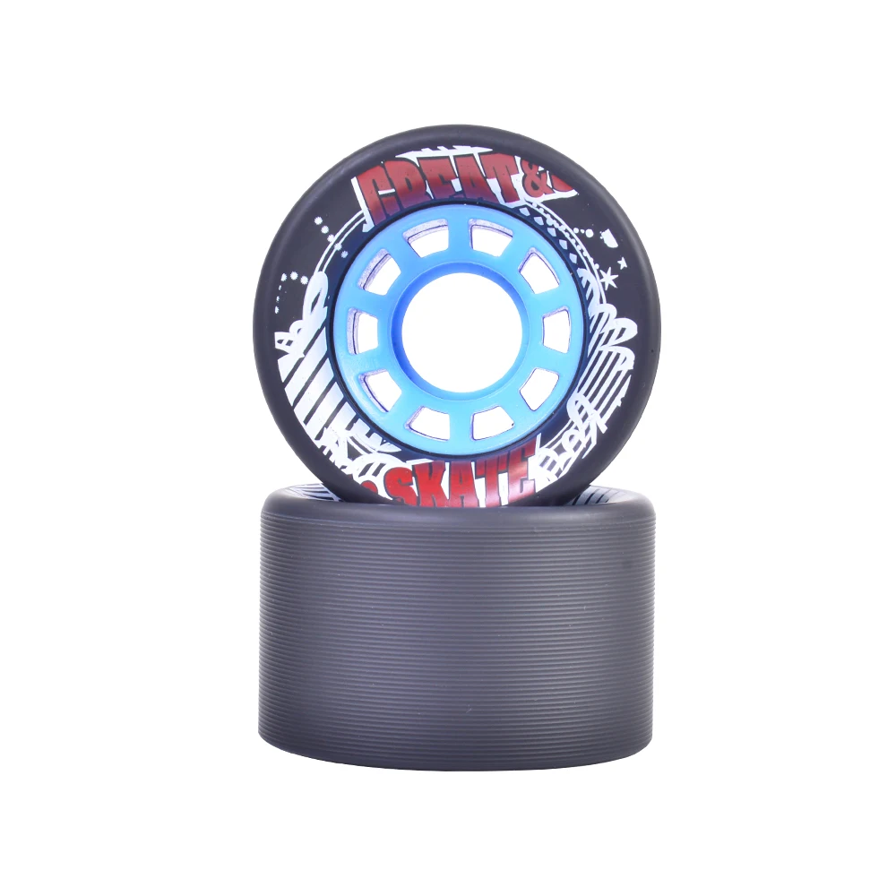 Roller Skates wheels 8 pieces 62x40mm For Indoor & Outdoor Skating Quad Skate wheels 95A PU Wheels For Kids roller skating wheels
