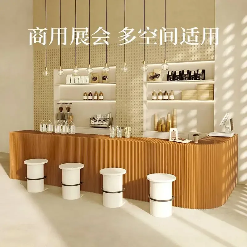 5M New Folding Portable Removable White Organ Paper Display Stand Exhibition Handbag Shoes Pendants Riser Showcase