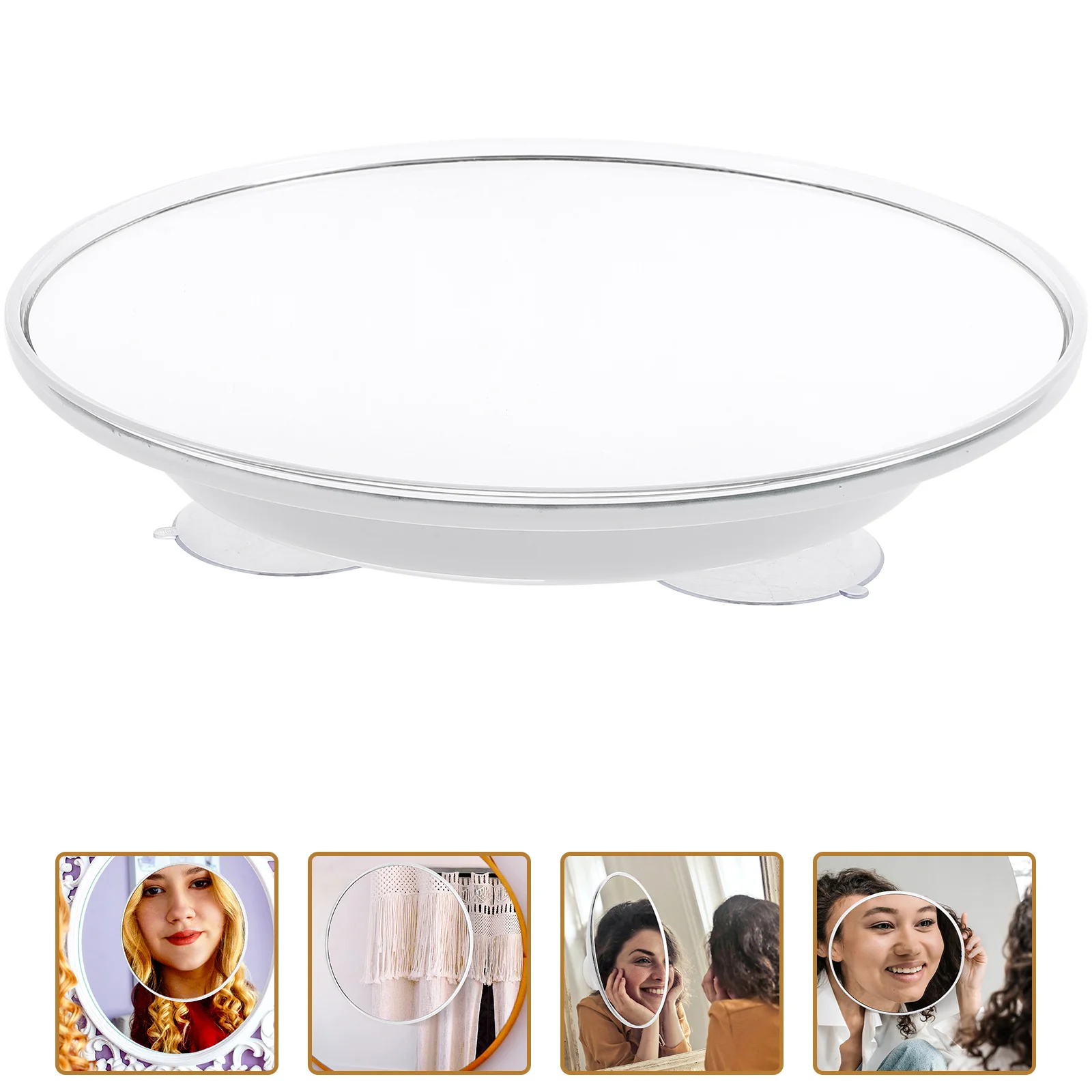 네일 프리 메이크업 거울, 욕실 흡입 컵, 화장품 거울, 확대 메이크업 거울, 7X 10X 15X 20X
