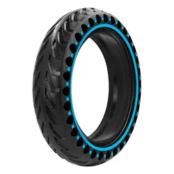 Durable 8.5 Electric Scooter Solid Tire - Puncture - Proof Hard Rubber Wheel (SKY BLUE)