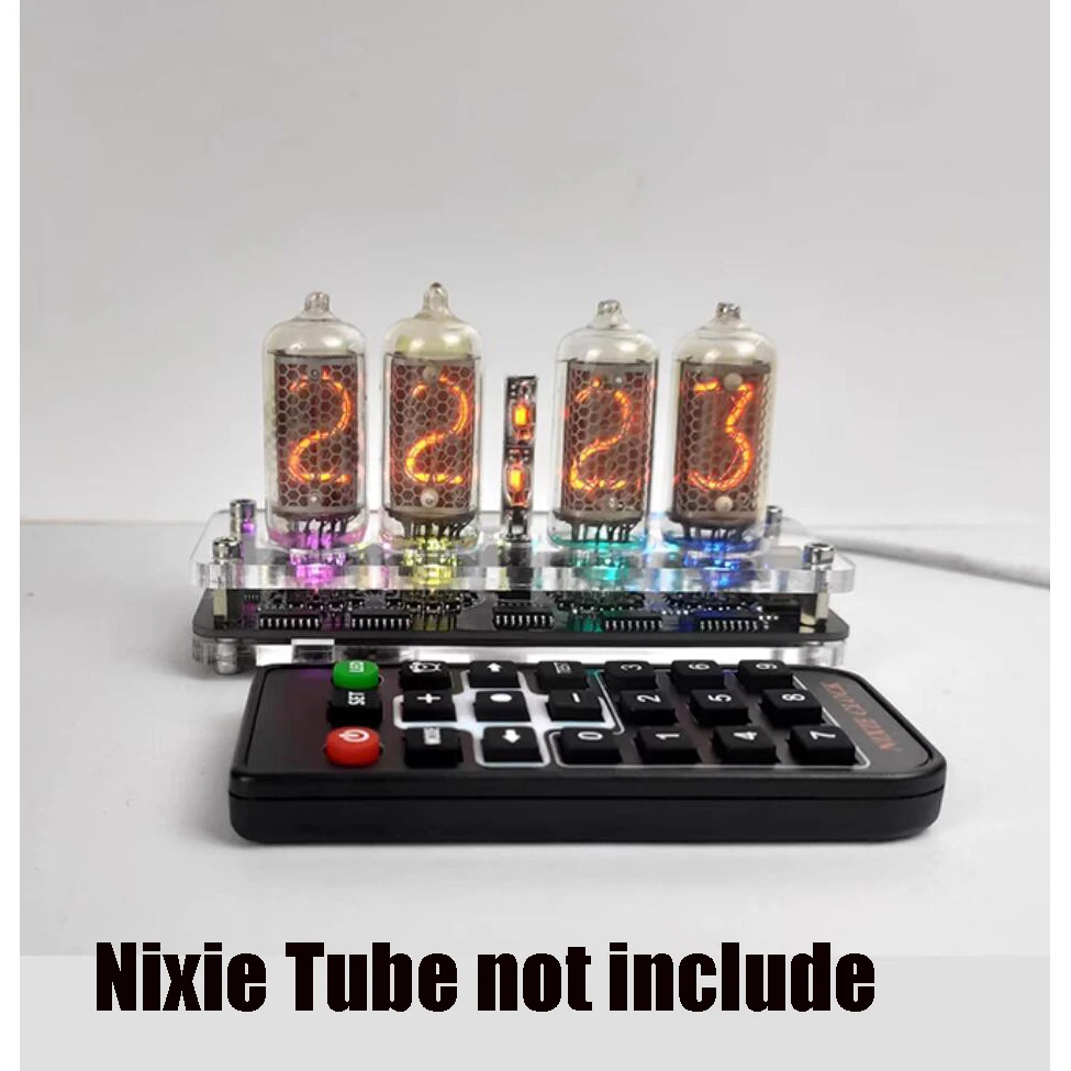 4 ビットニキシー時計 IN14 IN8 IN-8-2 グローチューブタイムベース W