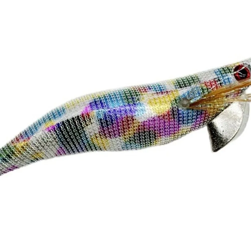 Köder Locken Licht Tuch Angeln Tintenfisch Jig Japan Stil UV Tintenfisch Köder 3.0 # 3.5 # Garnelenköder Jigging Angeln – Detail 3