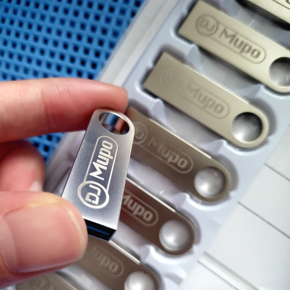 금속 USB 플래시 드라이브 펜 드라이브, 메모리 스틱 선물, 무료 맞춤형 로고, 4GB, 8GB, 16GB, 32GB, 64GB, 128GB, 10PCs/로트