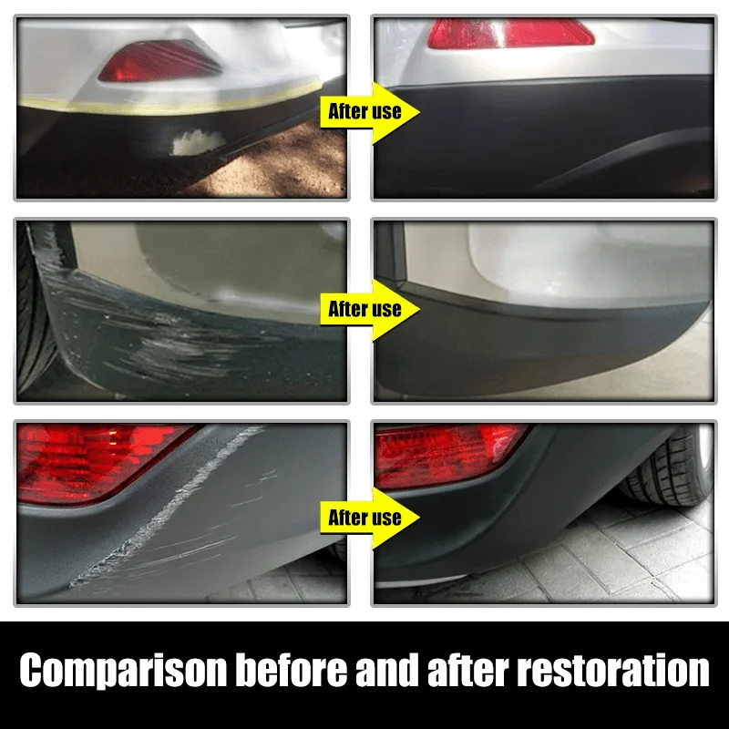 Automotive plastic scratch repair cream interior instrument panel plastic scratch removal cream, plastic and leather maintenance 4