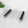 1 Pcs Anti-Slip Stainless Steel Trouser Hangers Coat Hangers Skirt Clip Garment Clothes Hanger Trousers Adjustable Rack Clip 4