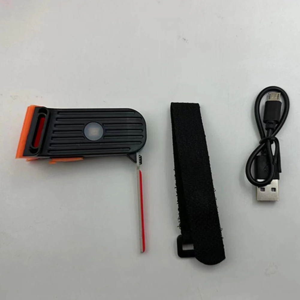 Enquêter arrière de vélo aste USB, éclairage de nuit pour cycles