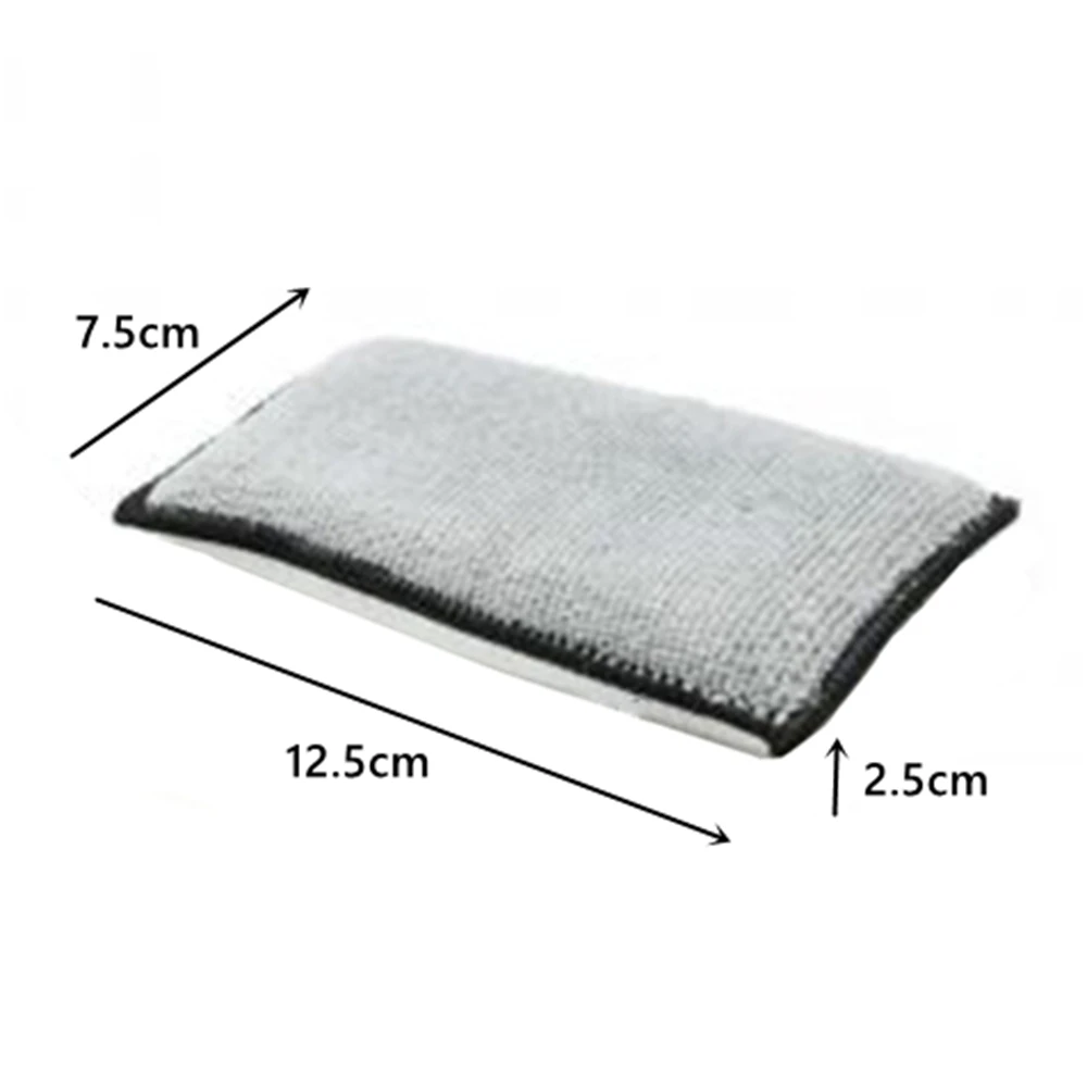 12PCS Car Detailing Sponge Car Interior Cleaning Wash Pad Soft Absorbent Detailing Scrub Pad No Scratch Scrubbing Suede Sponge 2