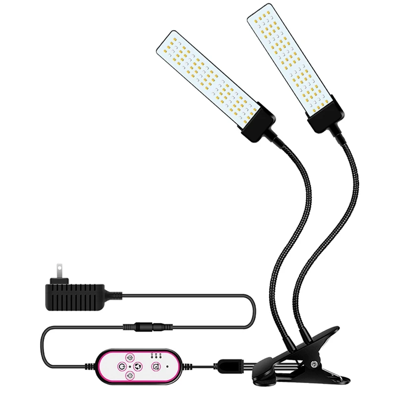 

Лампа-клипса для выращивания растений, с полным спектром