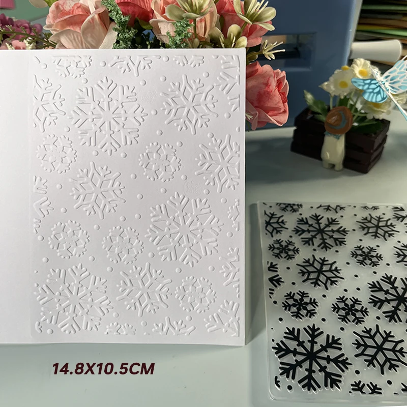 Plastic Embossing Folder 6 paper embossing tool