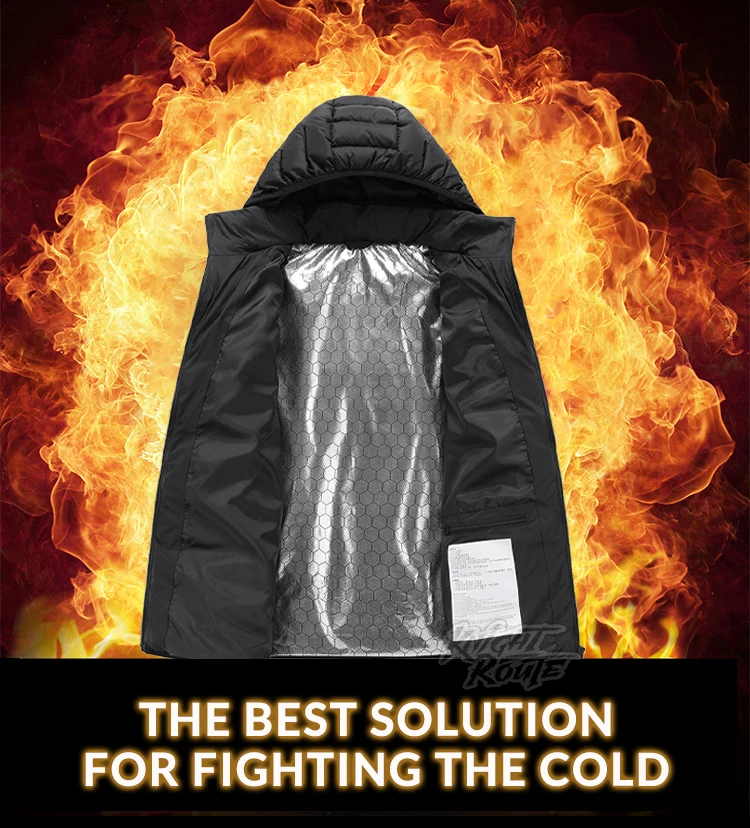 Description Picture 4 of item21Areas Self Heated jacket Heating Vest Men's Thermal Women's USB Heated Vest Warm Clothing Fishing Camping Washable Winter Man