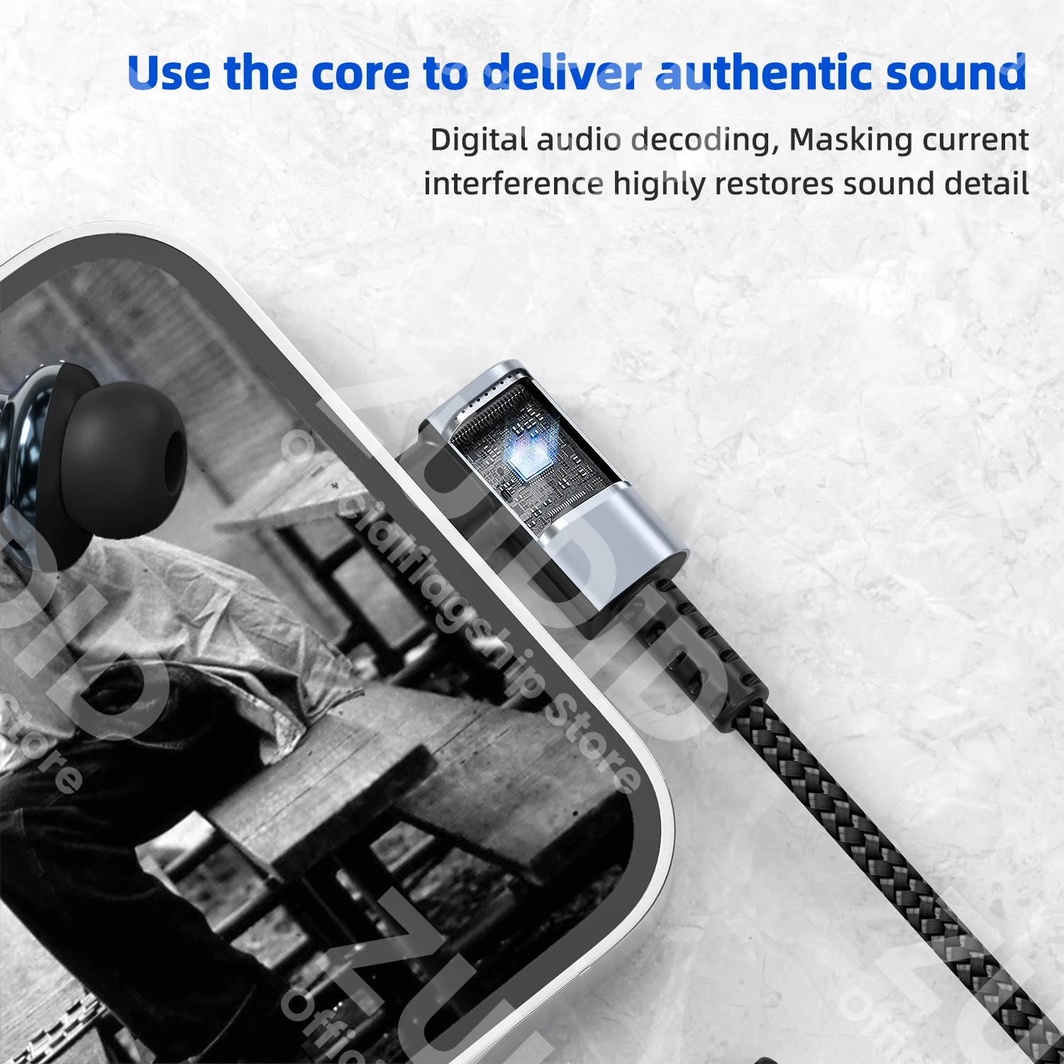 Enhanced USB-C to 3.5mm HiFi Audio Adapter