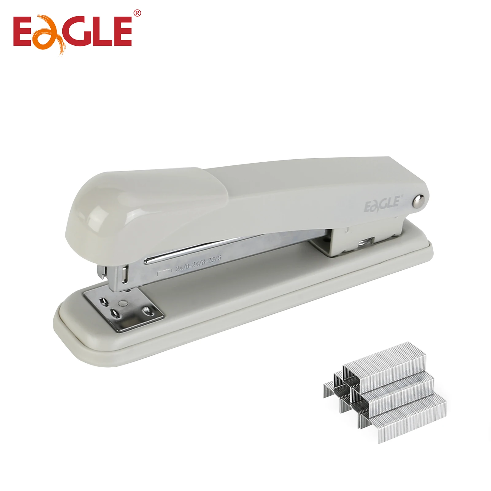 EAGLE Stapler With 1000 Staple One-handed Labor-saving Stapler Two Binding Modes School and Office Supplies