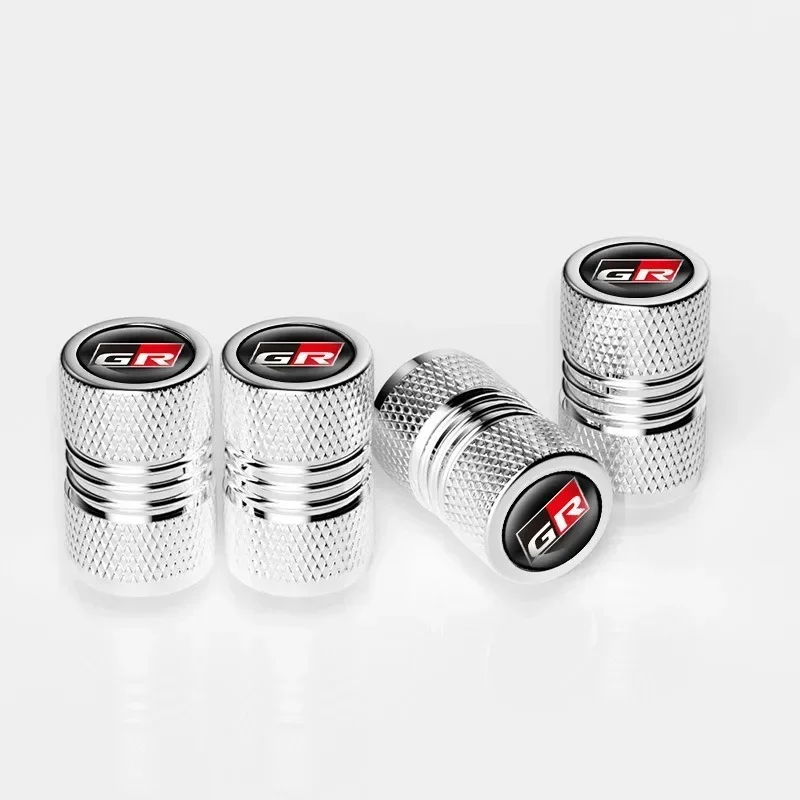 4PCs Auto GR Sport Rad Reifen Vorbau Luftventilkappen für Toyota Gazoo Racing gr86 Prado Prado Avensis Stecker Auto Zubehör – Detail 4