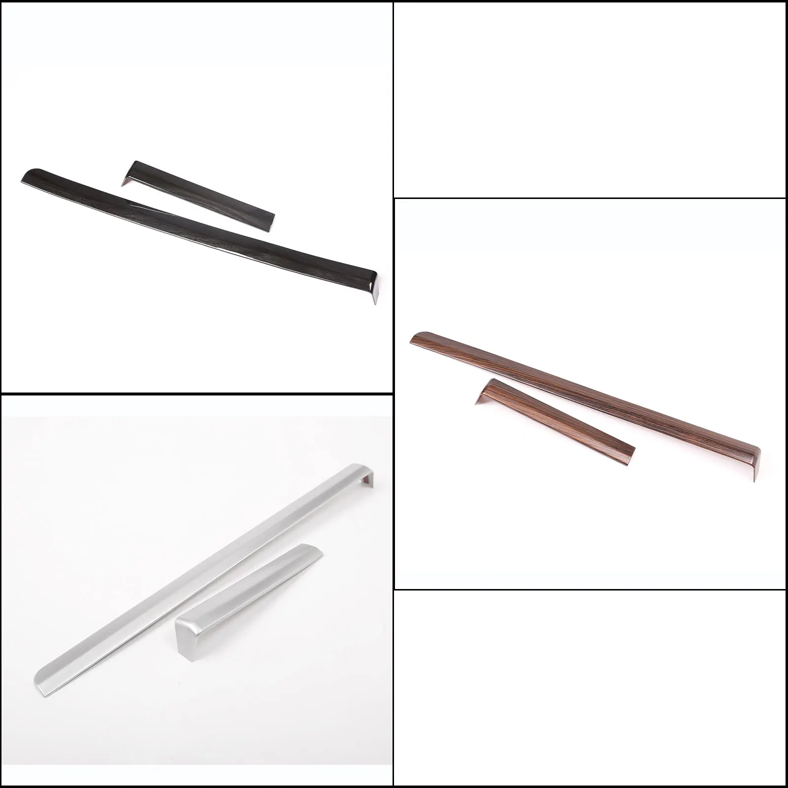 Premium ABS Dashboard Panel Trim Cover - Luxury Interior Decor for Toyota Land Cruiser Prado