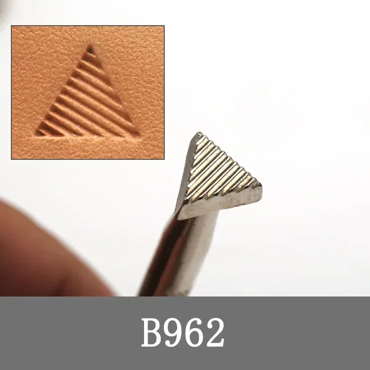Leather Stamping Kit Metal Punch Tool Stamp Wax Leather Craft Punch Stamps 1Pcs
