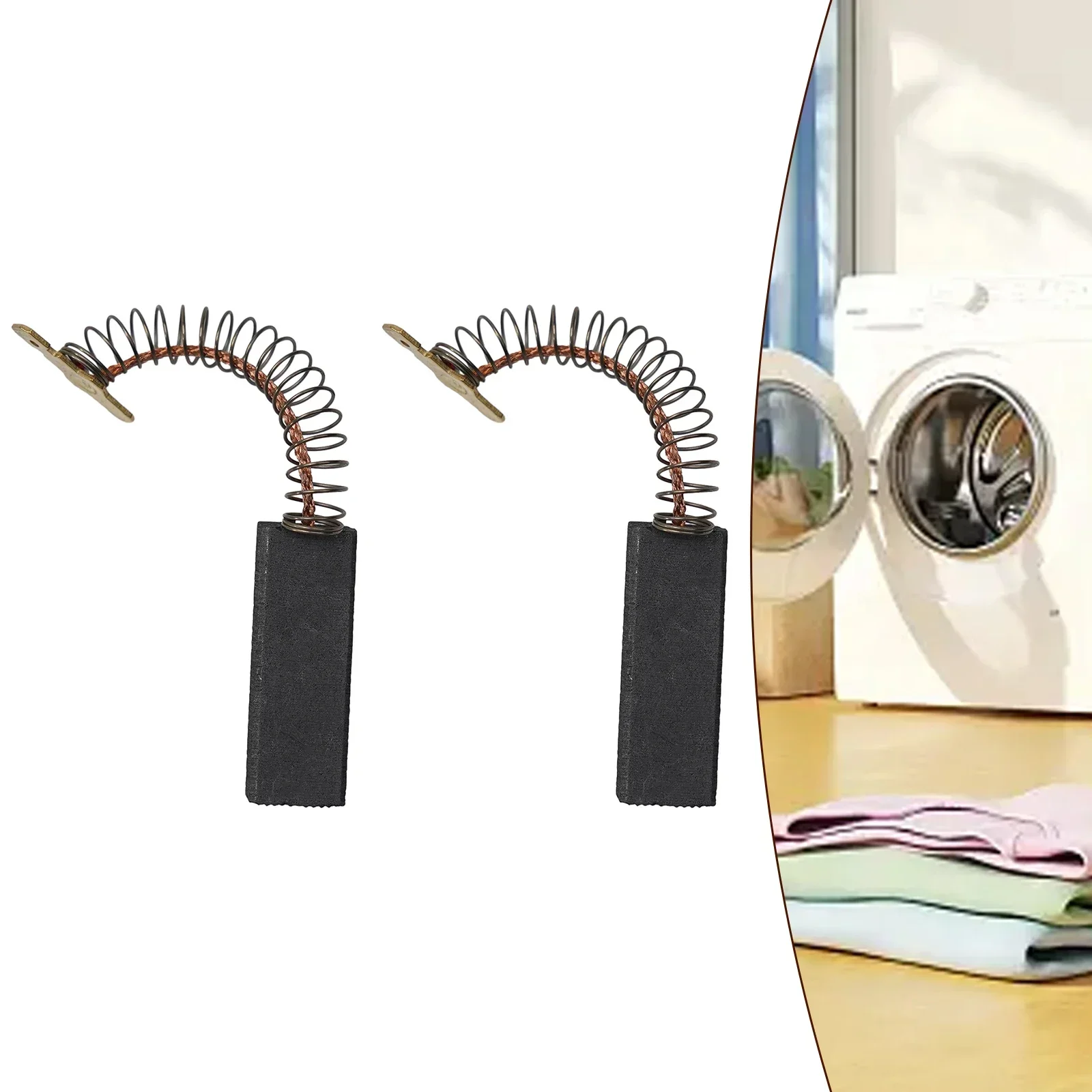 2PCS Carbon Brushes Motor Brushes For Bosch For Siemens Maxx Replaces 00154740 Home Appliance High Quality Washing Machine Parts 6