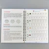 4books French Magic Practice Copybook Magic Book That Can Be Reused Learn Alphanumeric Drawing Math Writing Children Calligraphy 6