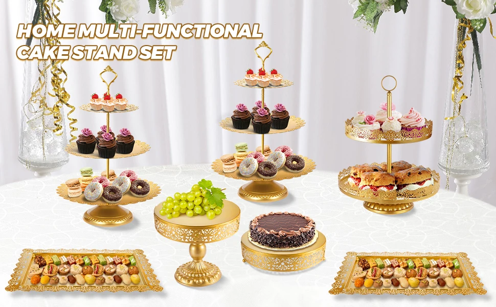 Gold Cake Stand
