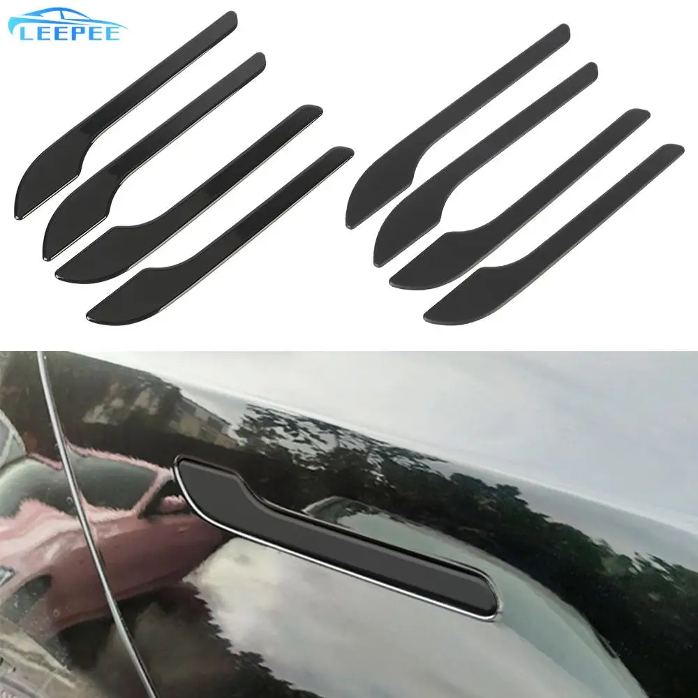 3PCS For Tesla Model 3 Highland 2023 2024 Car Rear Bumper Diffuser Shark  Fin Glossy Black Body Kit Modify Accessories - AliExpress