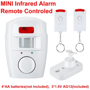 Home Smart Wireless Home Security PIR Alert Infrared Sensor Alarm system Anti-theft Motion Detector Alarm 105DB Siren 1