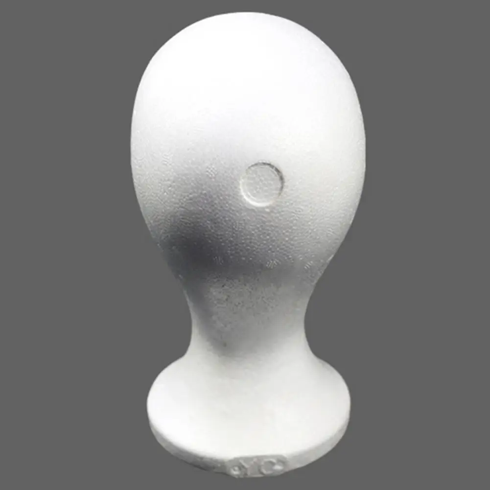 Useful Foam Mannequin Head Model Artificial Female Model Head Easy-using Wig Display Stand Smell-less